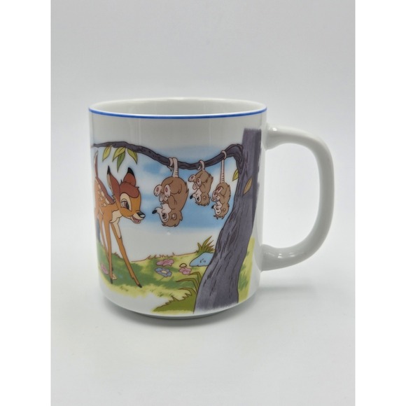 Disney Other - Vintage Disney Bambi Thumper Coffee Mug Disneyland Walt Disney World Japan